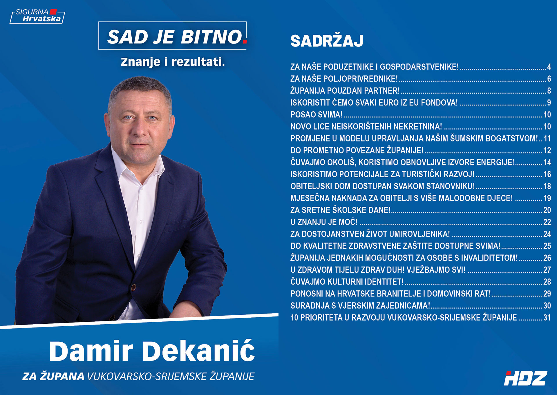 Izborni program 2021.-2025.