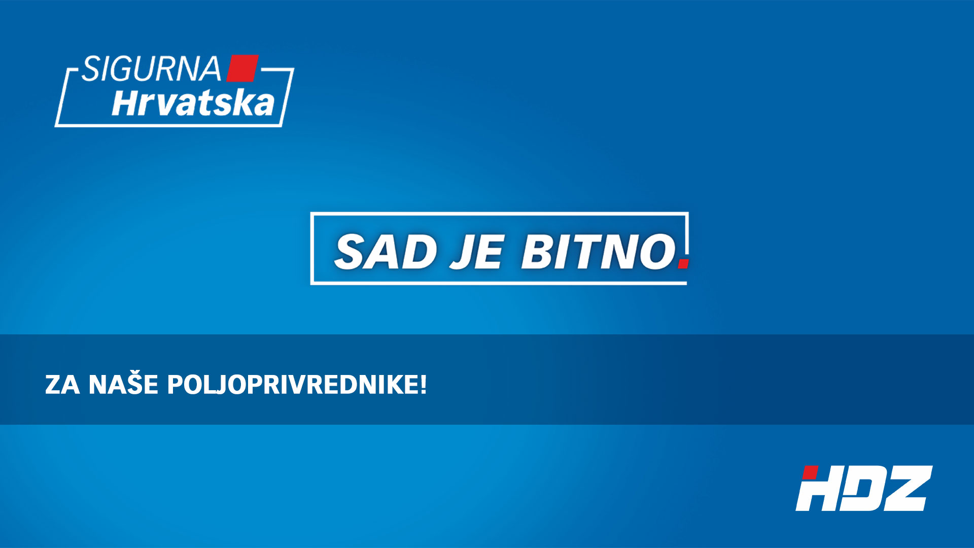 ZA NAŠE POLJOPRIVREDNIKE!