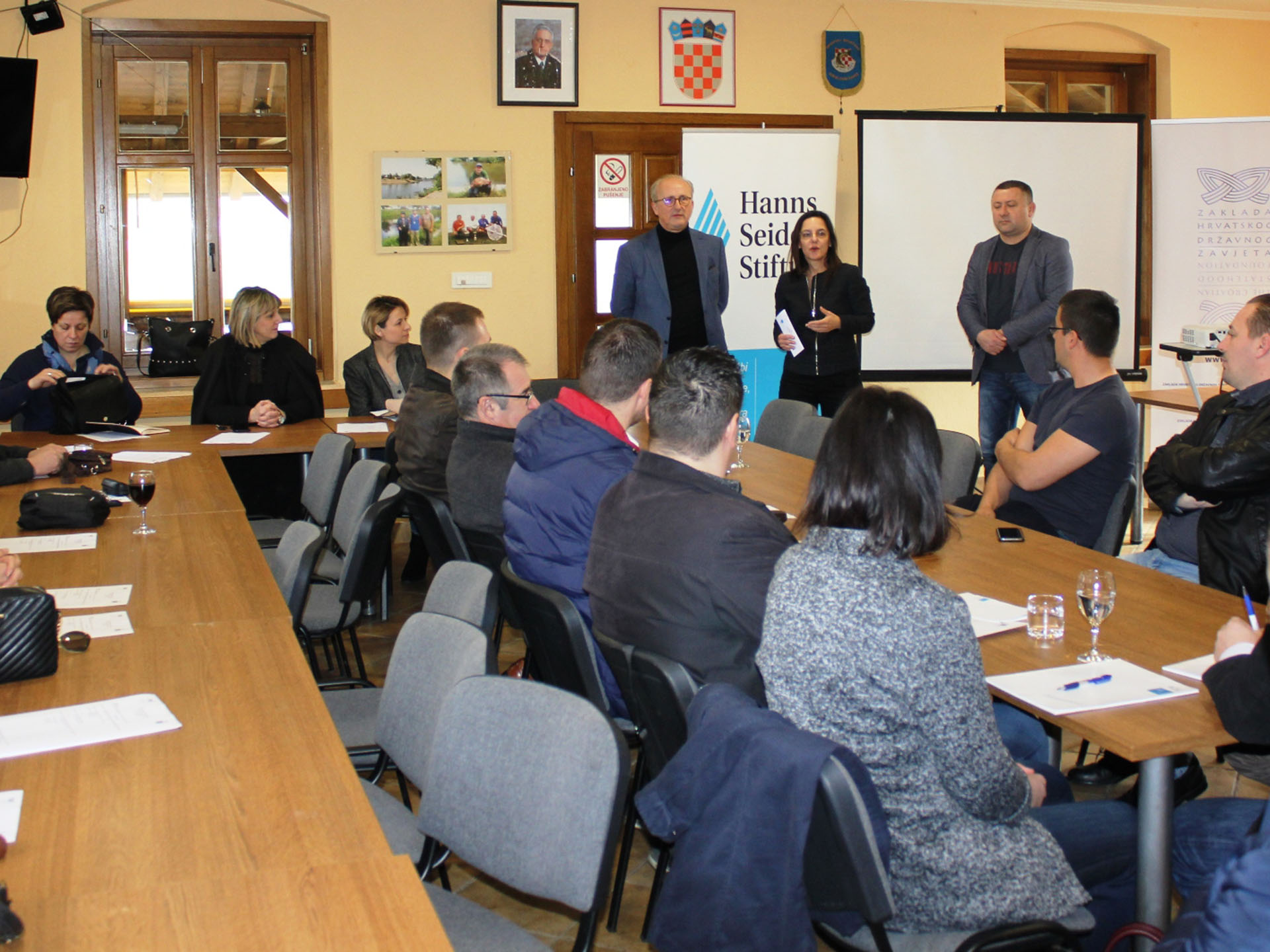 Održan Peti modul i svečana dodjela uvjerenja polaznicima projekta "Menadžment lokalne uprave" za Vukovarsko-srijemsku županiju, Andrijaševci